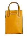 The Bridge Woman Handbag Mustard Size - Leather