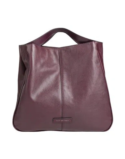 The Bridge Woman Handbag Plum Size - Leather In Purple