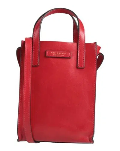 The Bridge Woman Handbag Red Size - Leather