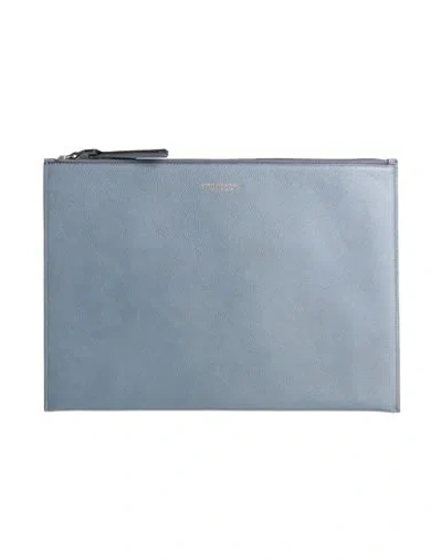 The Bridge Woman Handbag Slate Blue Size - Leather