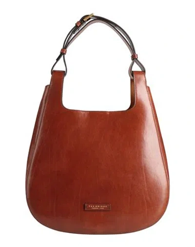 The Bridge Woman Handbag Tan Size - Cow Leather In Brown