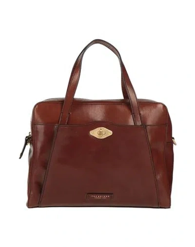 The Bridge Woman Handbag Tan Size - Leather In Brown