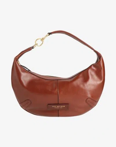 The Bridge Woman Handbag Tan Size - Leather In Brown