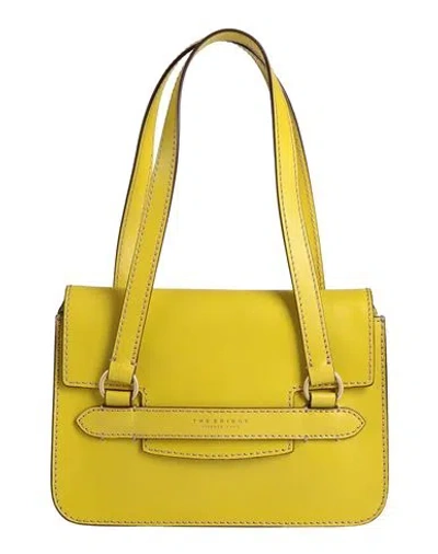 The Bridge Woman Handbag Yellow Size - Leather