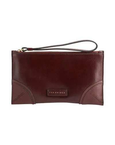 The Bridge Woman Pouch Chocolate Brown Size - Cow Leather