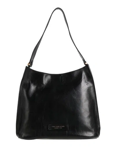 The Bridge Woman Shoulder Bag Black Size - Leather