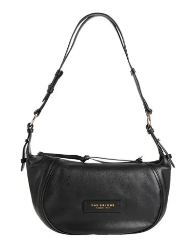 The Bridge Woman Shoulder Bag Black Size - Leather