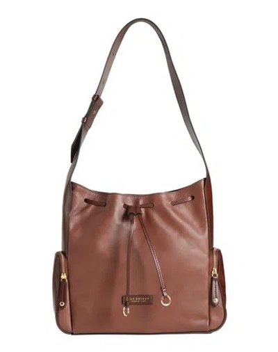 The Bridge Woman Shoulder Bag Brown Size - Leather