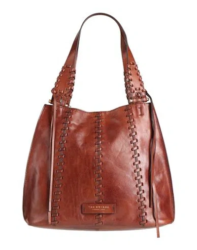 The Bridge Woman Shoulder Bag Brown Size - Leather