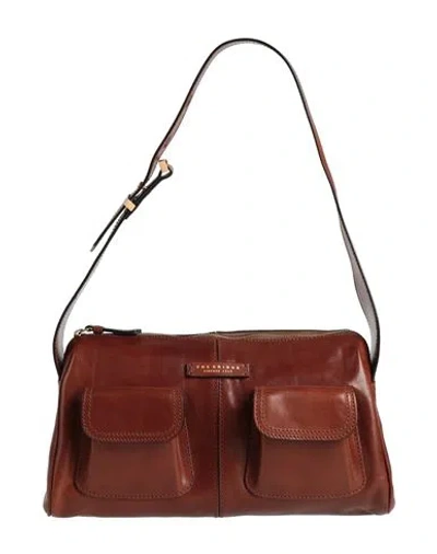 The Bridge Woman Shoulder Bag Brown Size - Leather