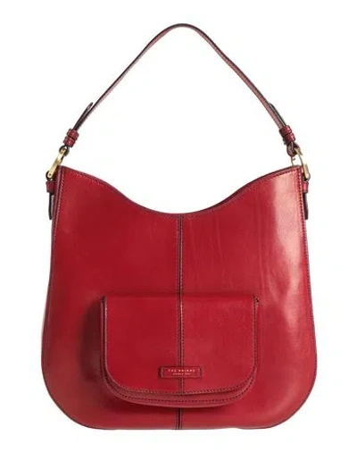 The Bridge Woman Shoulder Bag Red Size - Leather
