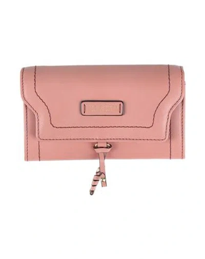 The Bridge Woman Wallet Antique Rose Size - Leather In Pink