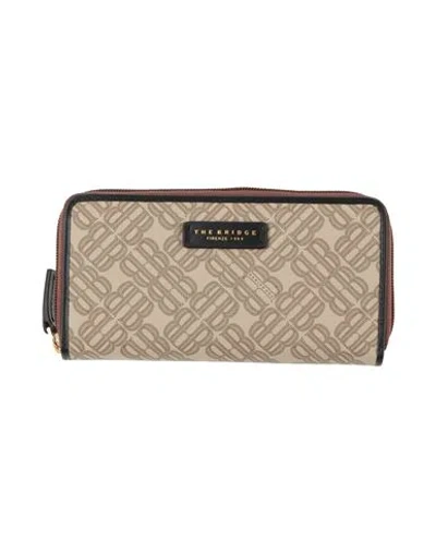 The Bridge Woman Wallet Beige Size - Polyurethane