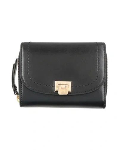 The Bridge Woman Wallet Black Size - Cow Leather
