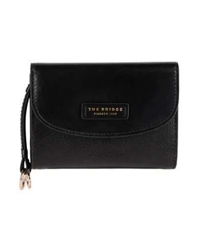 The Bridge Woman Wallet Black Size - Cow Leather
