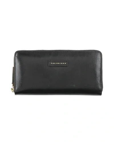 The Bridge Woman Wallet Black Size - Leather