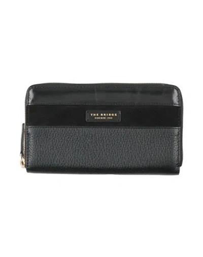The Bridge Woman Wallet Black Size - Leather