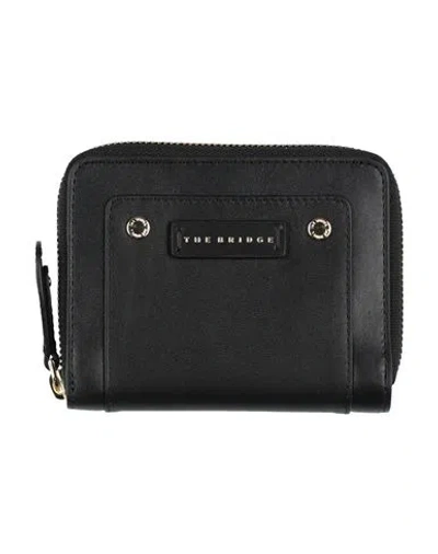 The Bridge Woman Wallet Black Size - Leather