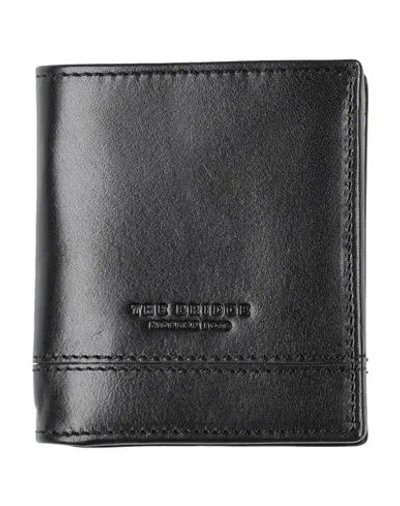 The Bridge Woman Wallet Black Size - Leather