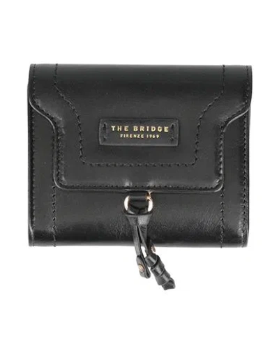 The Bridge Woman Wallet Black Size - Leather