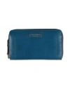 The Bridge Woman Wallet Blue Size - Leather