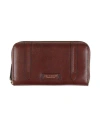 The Bridge Woman Wallet Brown Size - Leather In Burgundy