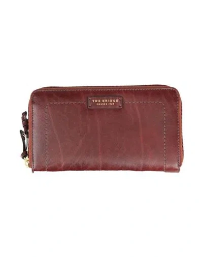 The Bridge Woman Wallet Brown Size - Leather