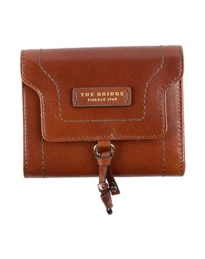 The Bridge Woman Wallet Brown Size - Leather