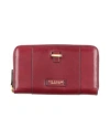 The Bridge Woman Wallet Burgundy Size - Leather In Red