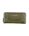 The Bridge Woman Wallet Green Size - Cow Leather In Green