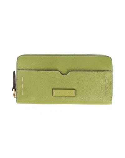 The Bridge Woman Wallet Green Size - Cow Leather