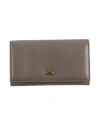 The Bridge Woman Wallet Grey Size - Leather