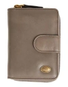 The Bridge Woman Wallet Grey Size - Leather In Gray