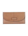 The Bridge Woman Wallet Khaki Size - Leather In Sand