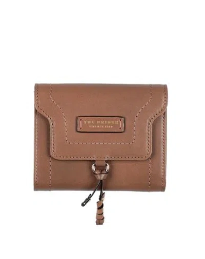 The Bridge Woman Wallet Khaki Size - Leather In Sand