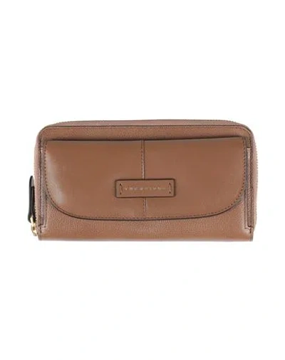The Bridge Woman Wallet Light Brown Size - Cow Leather In Sand