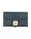 The Bridge Woman Wallet Midnight Blue Size - Leather In Blue
