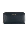 The Bridge Woman Wallet Midnight Blue Size - Leather
