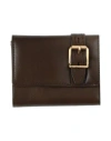 The Bridge Woman Wallet Military Green Size - Leather