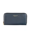 The Bridge Woman Wallet Navy Size - Leather In Blue