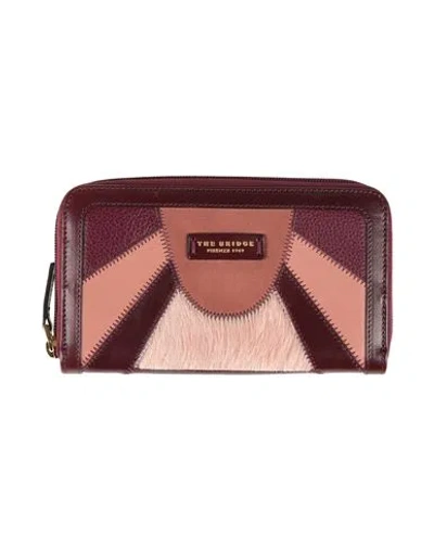The Bridge Woman Wallet Plum Size - Leather In Purple