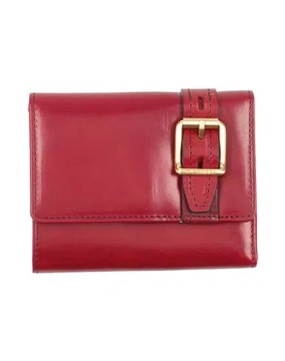 The Bridge Woman Wallet Red Size - Leather