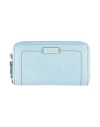 The Bridge Woman Wallet Sky Blue Size - Leather