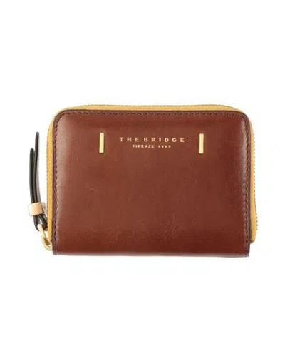 The Bridge Woman Wallet Tan Size - Cow Leather In Brown