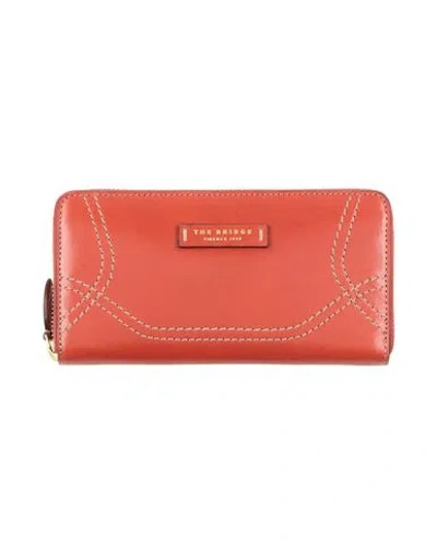 The Bridge Woman Wallet Tan Size - Cow Leather In Brown