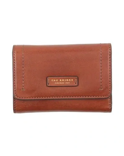The Bridge Woman Wallet Tan Size - Leather In Brown