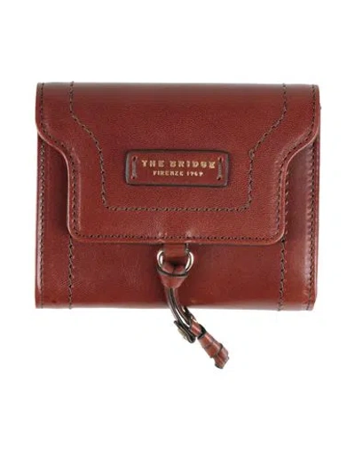 The Bridge Woman Wallet Tan Size - Leather In Brown