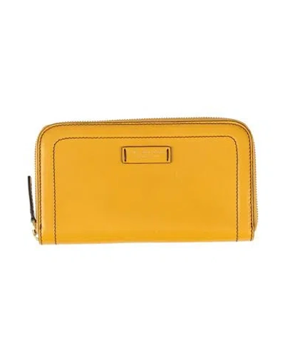 The Bridge Woman Wallet Yellow Size - Leather