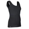 The Bshirt Maternity Vest In Black In Black