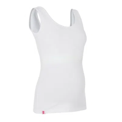 The Bshirt Maternity Waistcoat In White
